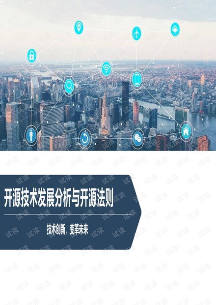 开源技术发展分析与开源法则.pdf资源 csdn文库